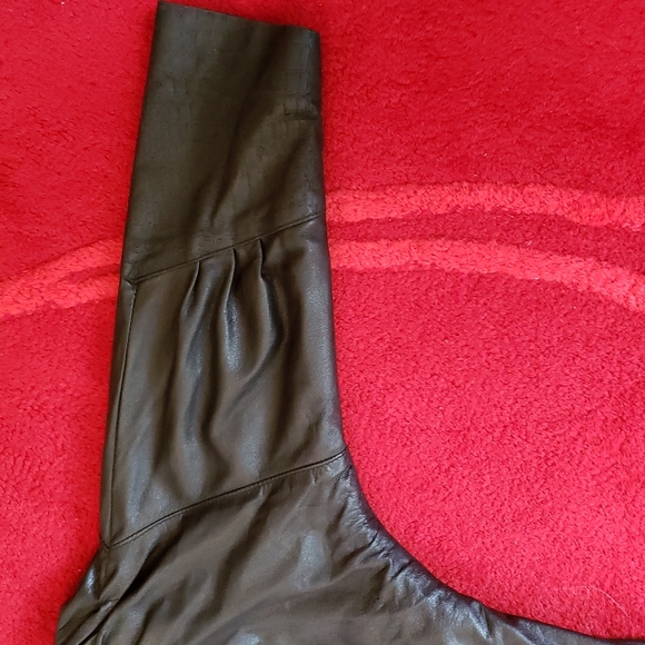 Vintage 80's Leather Ranch Jacket - Picture 3 of 10